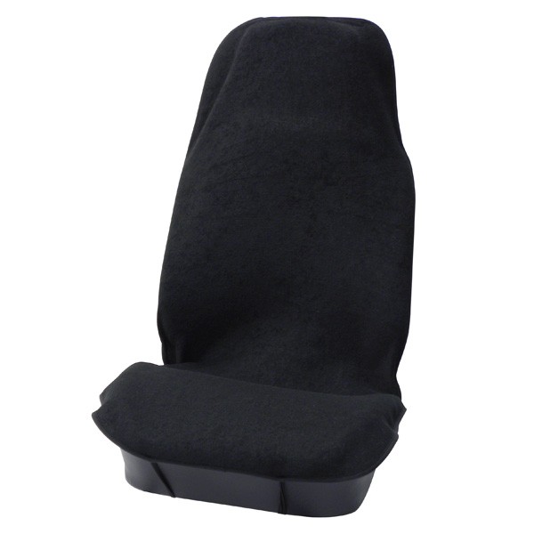 Automotive seat covers Black CARPOINT Terry 0310450