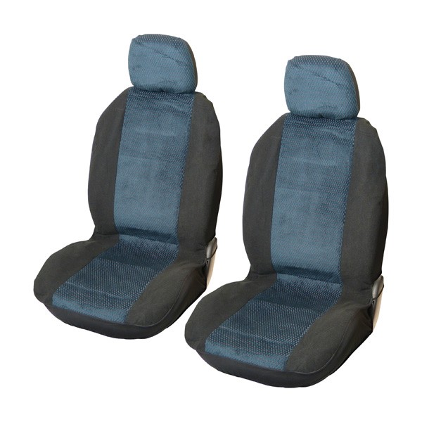 Komplettset Blau Stoff Autositzbezüge für Skoda Fabia Octavia MPV Roomster  Yeti