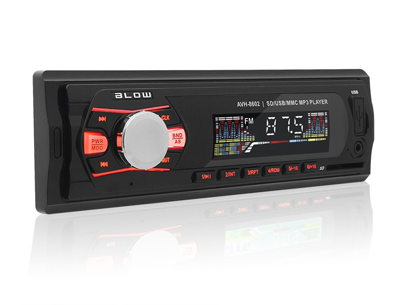 78-268# BLOW AVH-8602 1 DIN, LCD, 12V, MP3, com ferramenta de montagem Potência: 4x45W Auto rádio 78-268# comprar económica