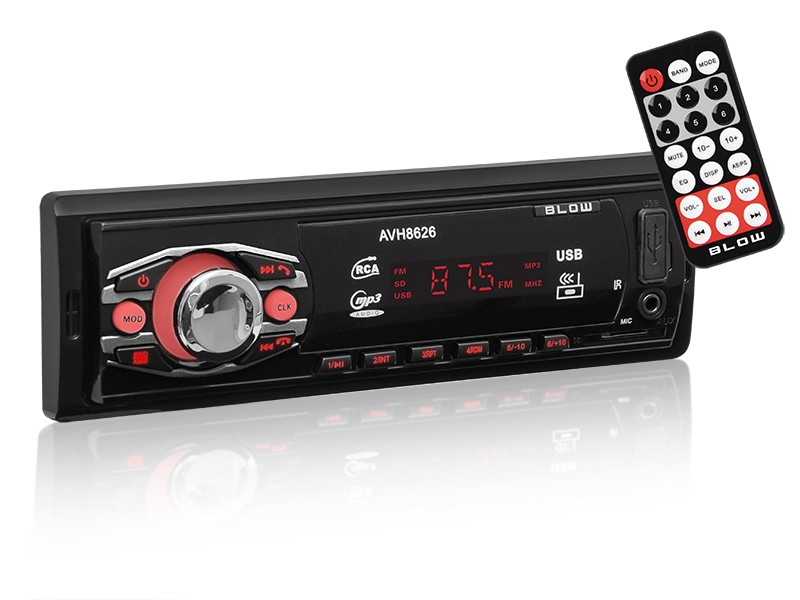 Autoradio BLOW AVH-8970 Noir RDS MP3/USB/micro SD/Bluetooth