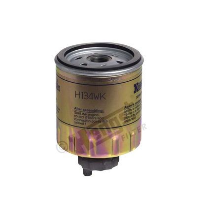 Original H134WK HENGST FILTER Inline fuel filter OPEL
