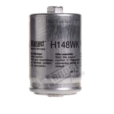 Original HENGST FILTER 689200000 Inline fuel filter H148WK for AUDI 80