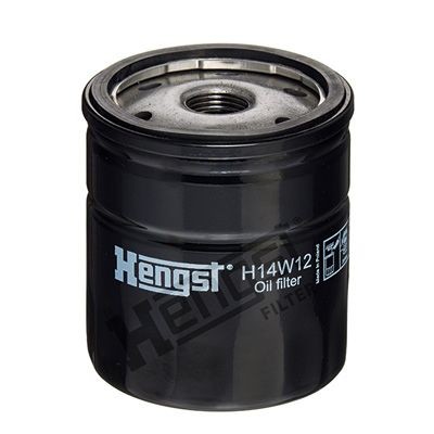 HENGST FILTER H14W12 Oil filter 3/4-16 UNF, Spin-on Filter