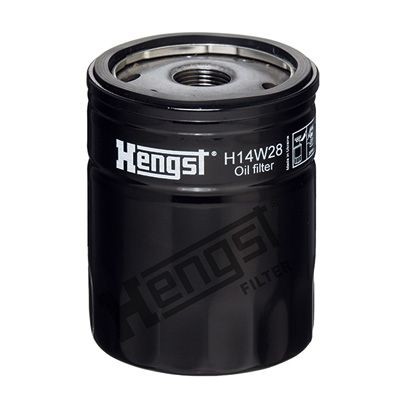 HENGST FILTER H14W28 Oil filter M20x1,5, Spin-on Filter