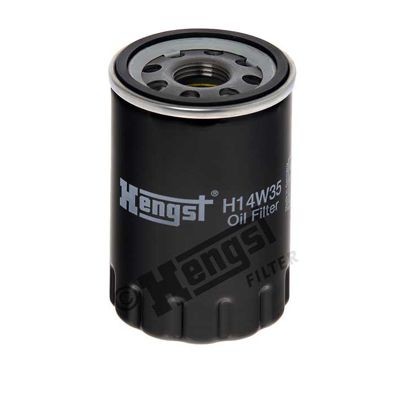 HENGST FILTER H14W35 Oil filter 1-12 UNF, Spin-on Filter