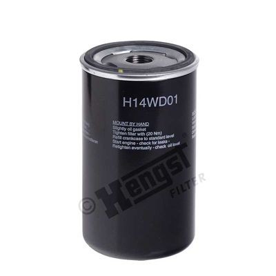 129100000 HENGST FILTER 3/4-16 UNF Ø: 76mm, Height: 139mm Oil filters H14WD01 buy
