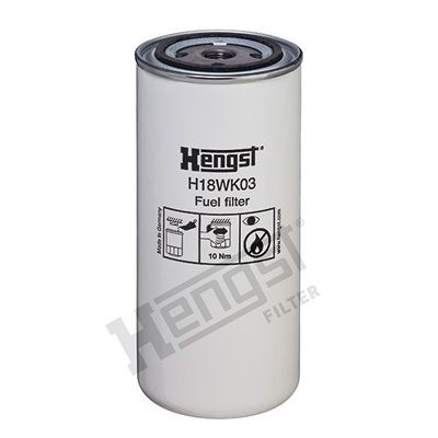 2808200000 HENGST FILTER Spin-on Filter Height: 215mm Inline fuel filter H18WK03 buy