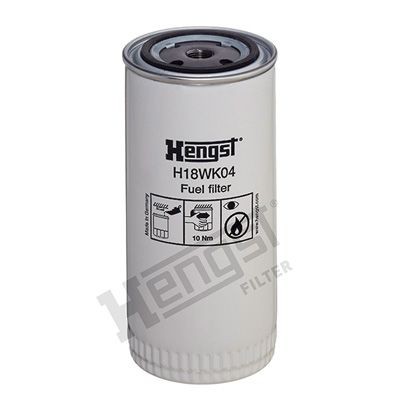 1074200000 HENGST FILTER Spin-on Filter Height: 210mm Inline fuel filter H18WK04 buy