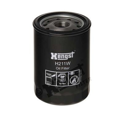 1423100000 HENGST FILTER 1 1/8-16 U, Spin-on Filter Ø: 108mm, Height: 162mm Oil filters H211W buy