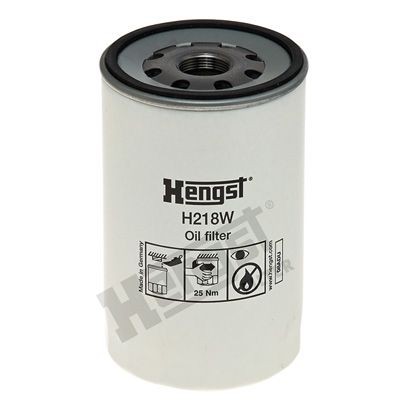 1541100000 HENGST FILTER 1 1/8-16 U, Spin-on Filter Ø: 108mm, Height: 178mm Oil filters H218W buy