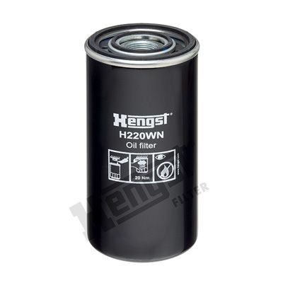 HENGST FILTER H220WN Ölfilter für ASTRA HD 8 LKW in Original Qualität