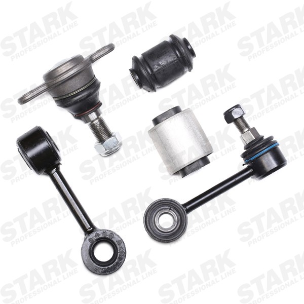 STARK Front Axle Left, Front Axle Right, Lower, with ball joint, with fastening material, with rubber mount, with coupling rod Suspension repair kit SKRKW-4960136 buy
