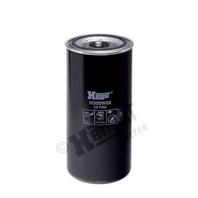 HENGST FILTER H300W02 Oil filter M42x2, Spin-on Filter