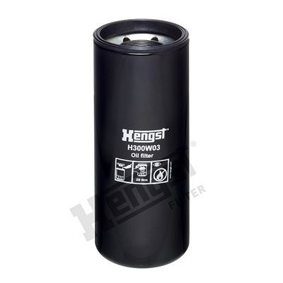 HENGST FILTER H300W03 Oil filter 2 1/4-12UN, Spin-on Filter
