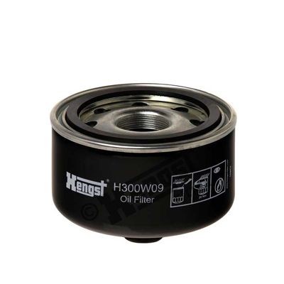 1676100000 HENGST FILTER 1 1/2-16 UN, Spin-on Filter Ø: 130mm, Height: 92mm Oil filters H300W09 buy