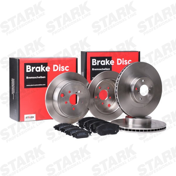 STARK Brake discs and pads set SKBK-10991681 Subaru FORESTER 2012
