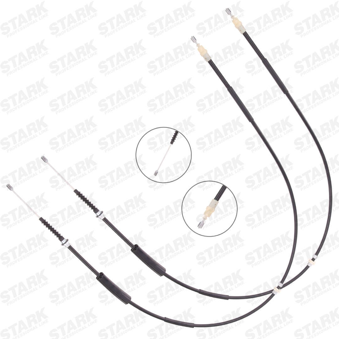 Ford FUSION Brake cable 17362778 STARK SKCPB-1051091 online buy