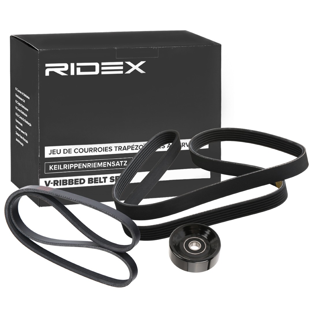 RIDEX 542R0924 DODGE V-ribbed belt kit