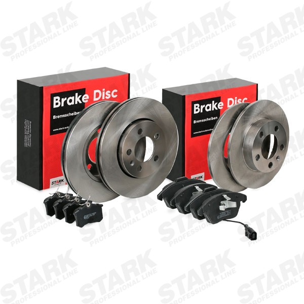 STARK Brake disc and pads set SKBK-10991698