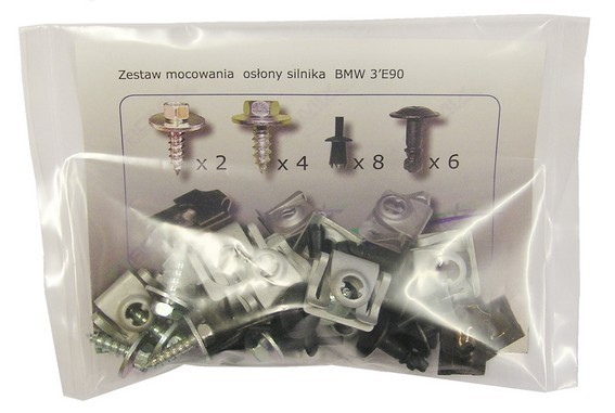 Great value for money - ROMIX Fastening Element, engine cover 90209