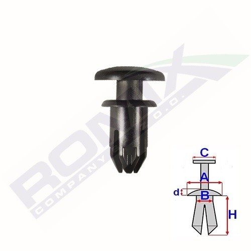 Bonnet parts ROMIX - C70458
