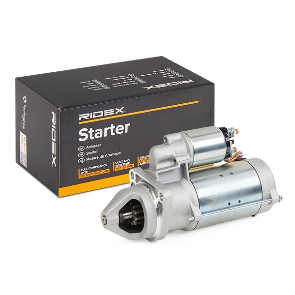 RIDEX Starter motors 2S0725 for Dacia Sandero sd