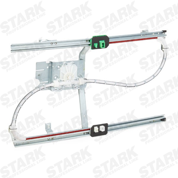 STARK SKWR-0420854 Window regulator Front Axle Left, Operating Mode: Electric, without electric motor