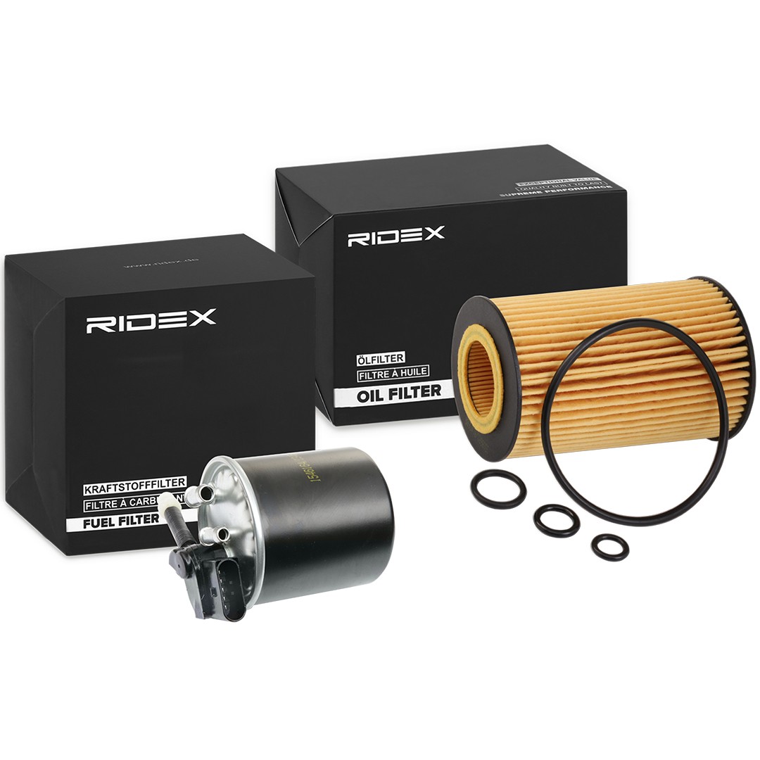 original Mercedes S205 Service kit & filter set RIDEX 4055F34630