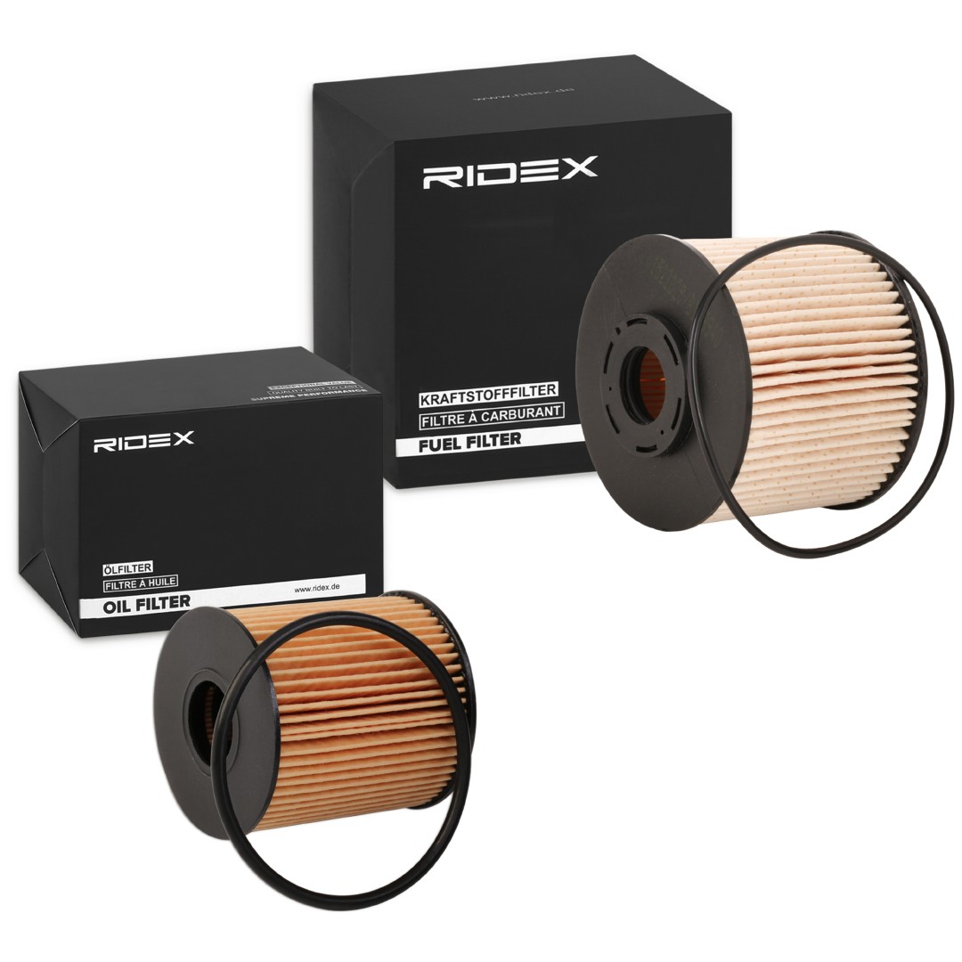 RIDEX 4055F34634 Service kit & filter set FORD Mondeo Mk5 Saloon (CD)