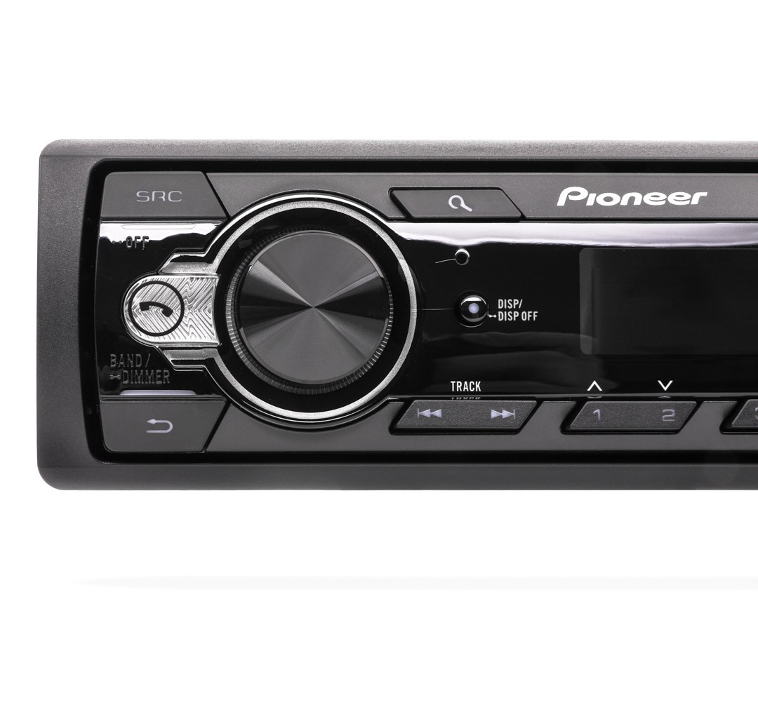 Car Radio Pioneer MVH-330DAB 1DIN Bluetooth MP3 USB Compatible With Android