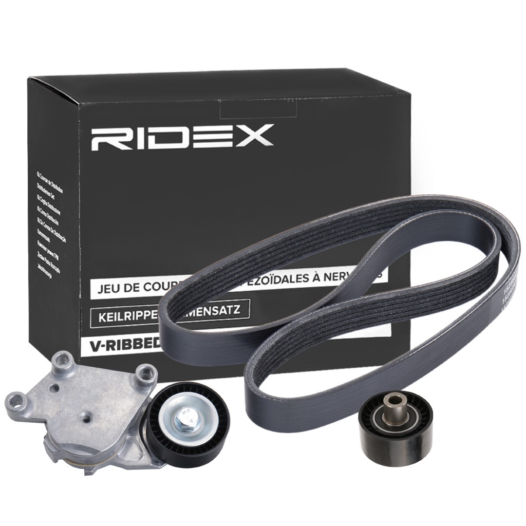 RIDEX Keilrippenriemensatz 542R1044