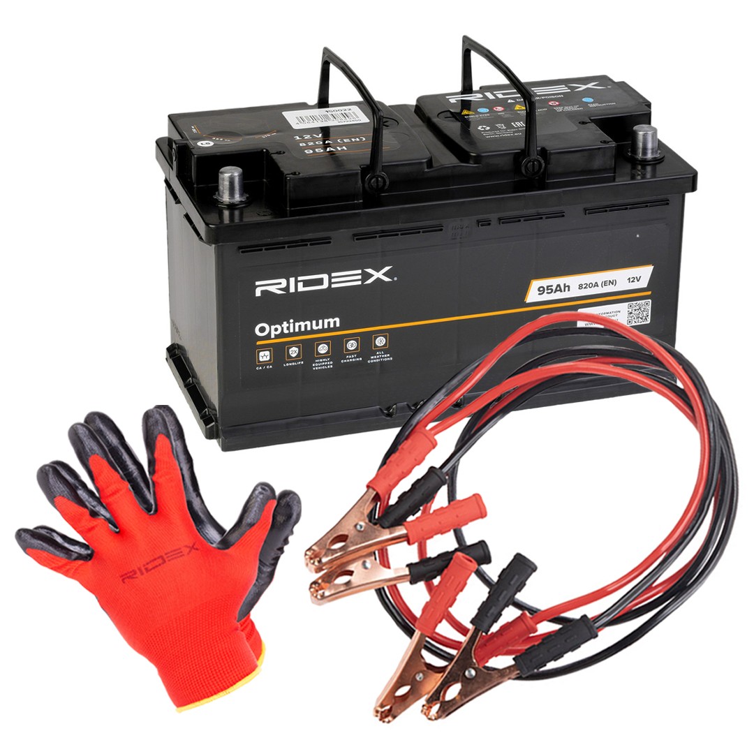 RIDEX 1S0278 Battery A 0 009 8238 0826
