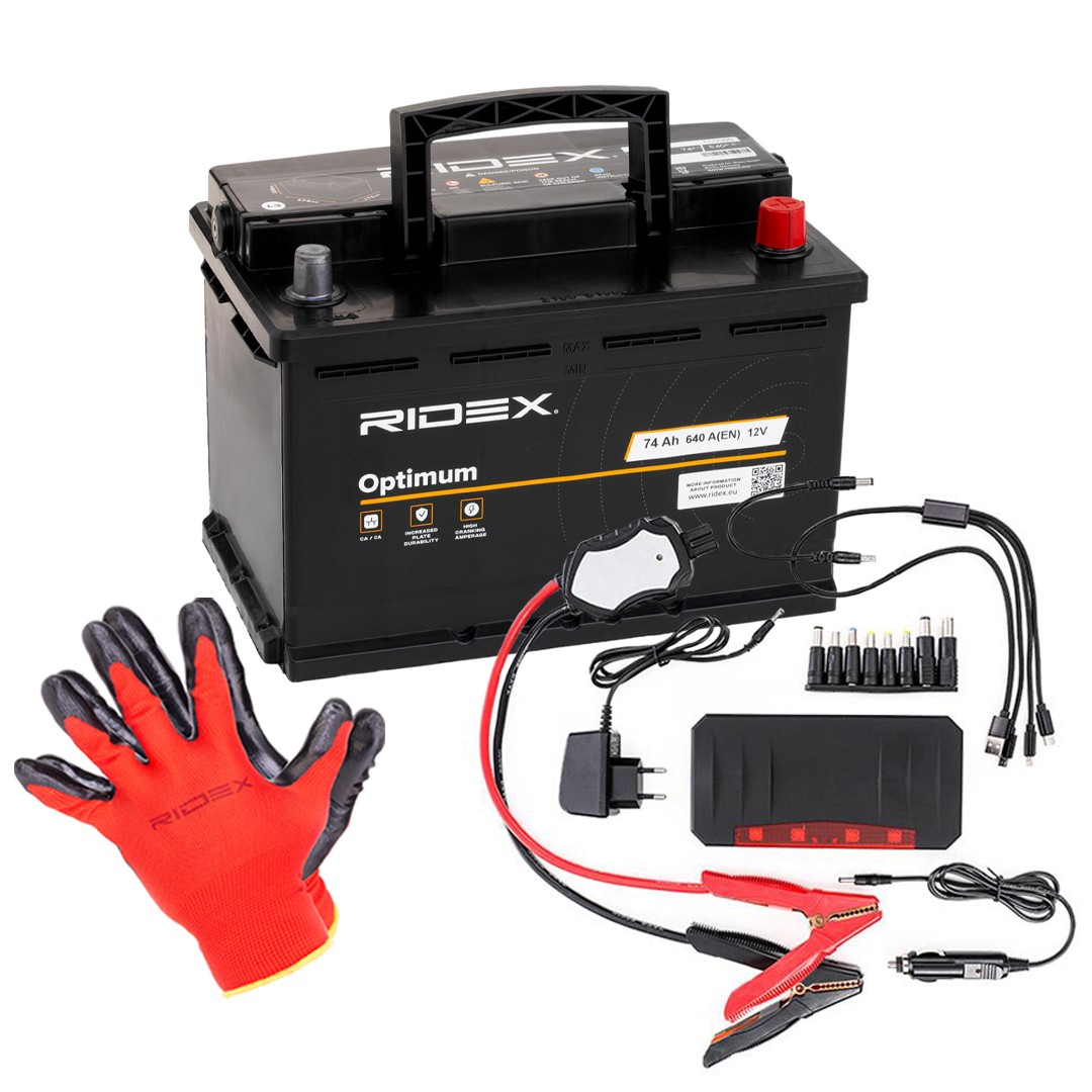 RIDEX 1S0284 Battery A0045412901