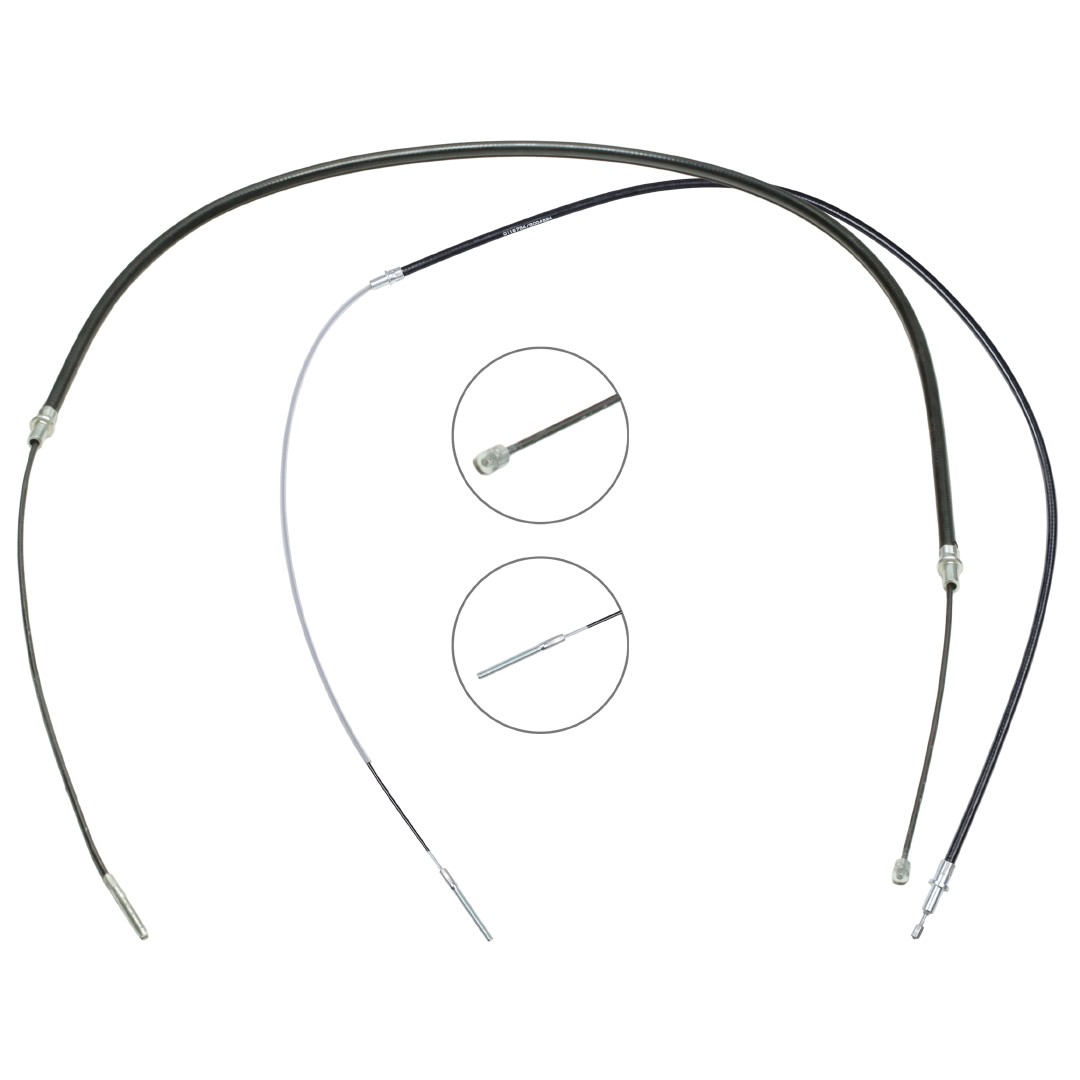 Great value for money - RIDEX Hand brake cable 124C1098