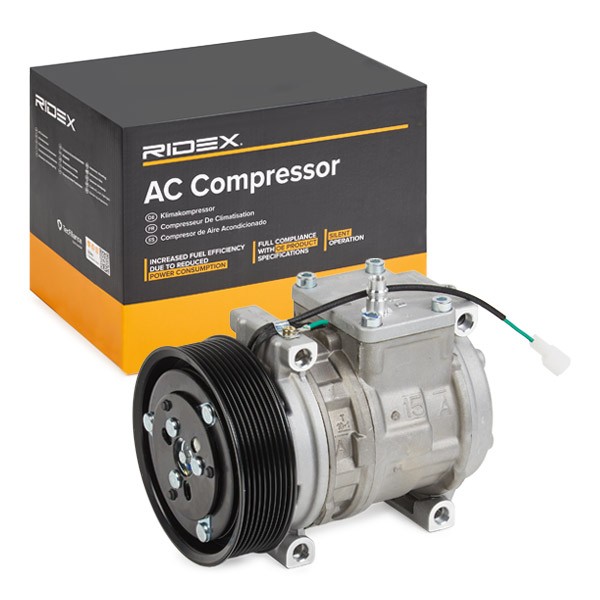 RIDEX Air con compressor 447K0656 suitable for W221