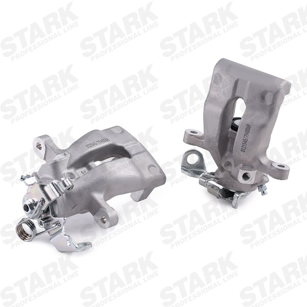 STARK SKBC-0461660 Brake caliper Aluminium, 118mm, Rear Axle, without holder