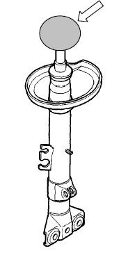 KYB 333909 Shock absorber Front Axle Right, Gas Pressure, Twin-Tube, Suspension Strut, Top pin
