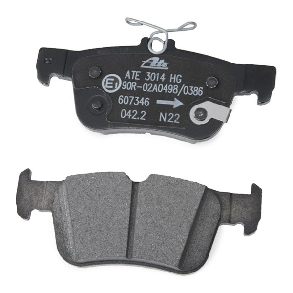 13.0460-7346.2 Set of brake pads 22233 ATE with acoustic wear warning