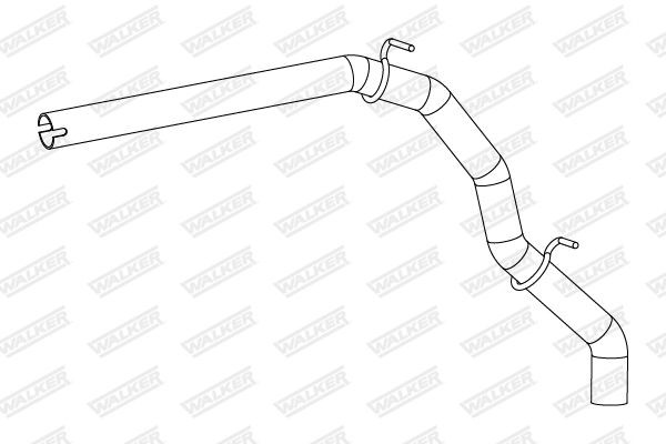 WALKER 10805 Exhaust Pipe MERCEDES-BENZ experience and price