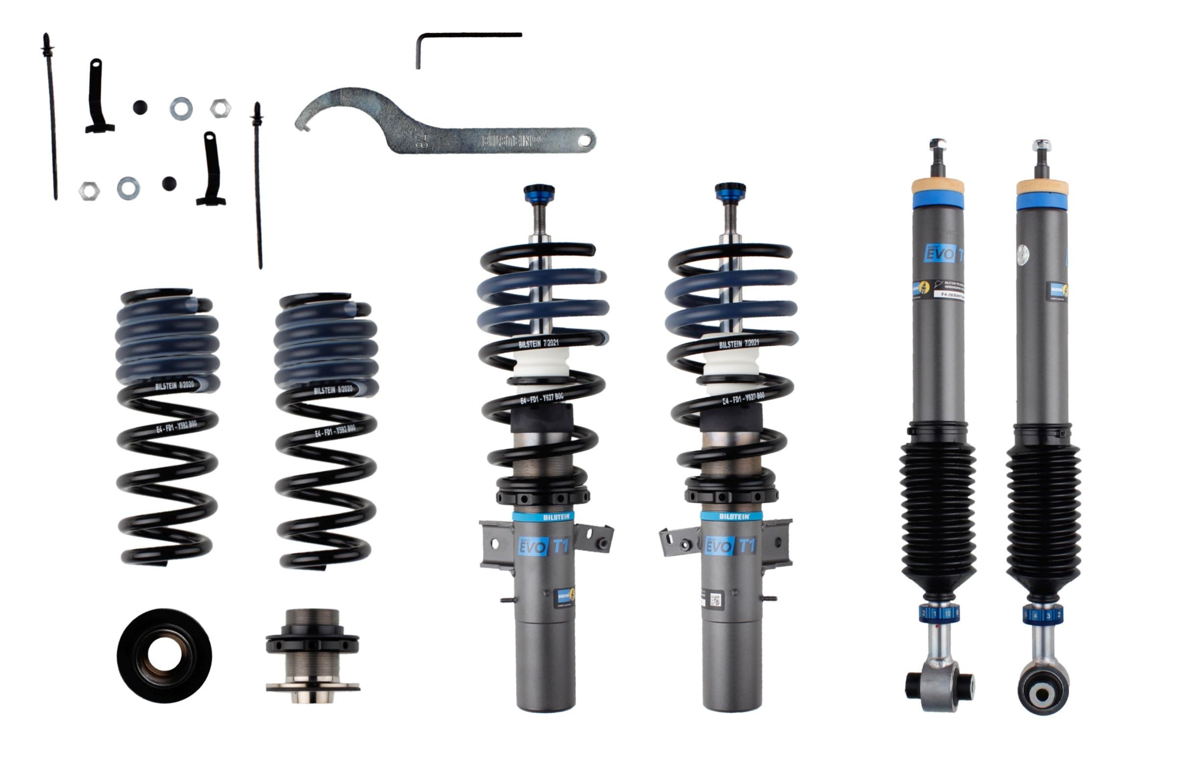 BILSTEIN 48-304498 TOYOTA Suspension kit, coil springs / shock absorbers in original quality