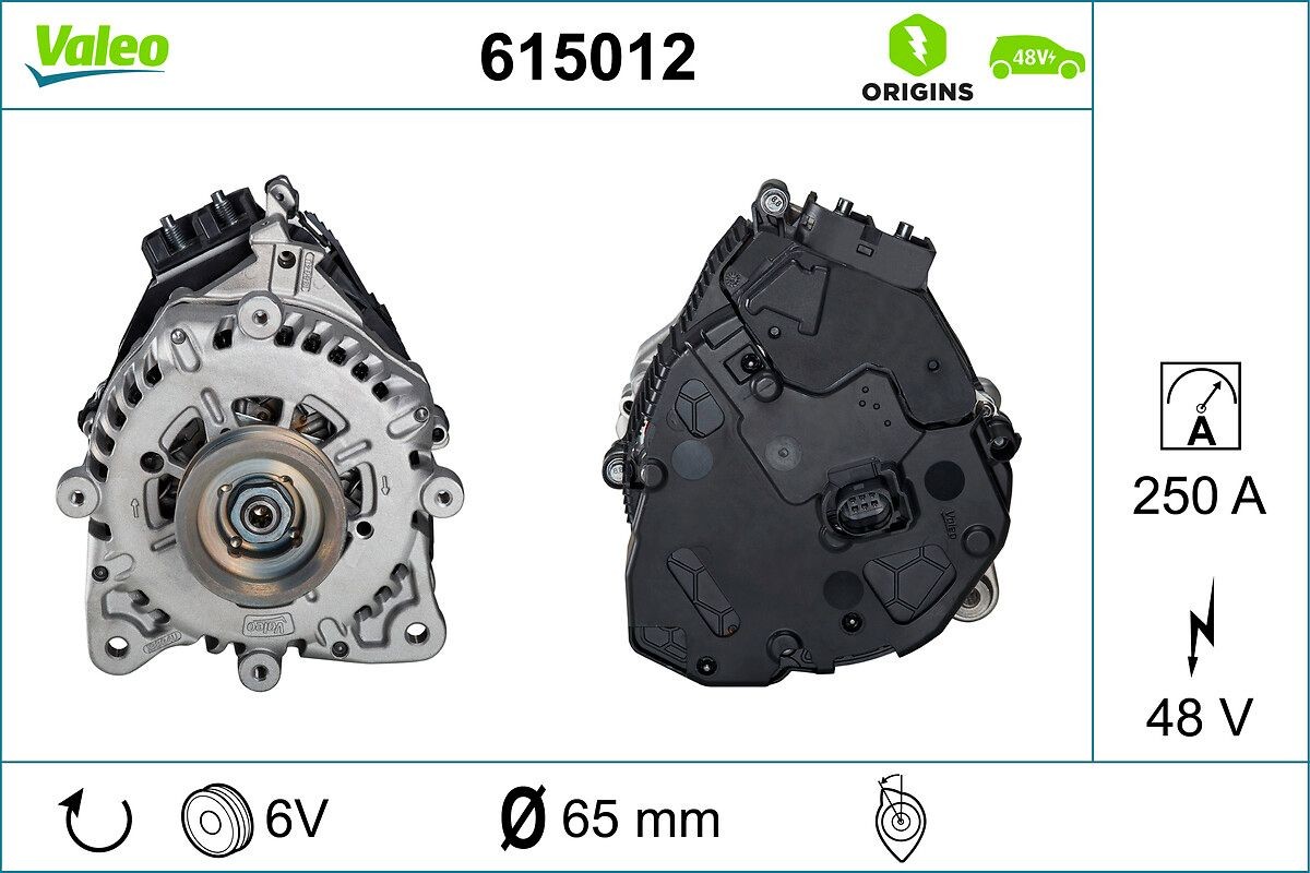Alternator for VW Golf VIII Variant 1.0 eTSI 110 hp Petrol/Electric 81 kW  2020 - 2023 DLAA ▷ AUTODOC