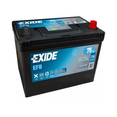 Original EXIDE Start stop battery EL754 for LEXUS SC