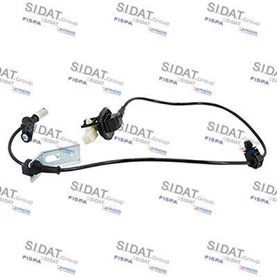 84.1710A2 SIDAT Wheel speed sensor MAZDA Rear Axle both sides, 2-pin connector
