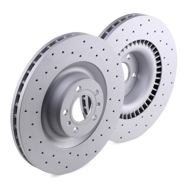 100330552 Brake disc ZIMMERMANN 100.3305.52 review and test