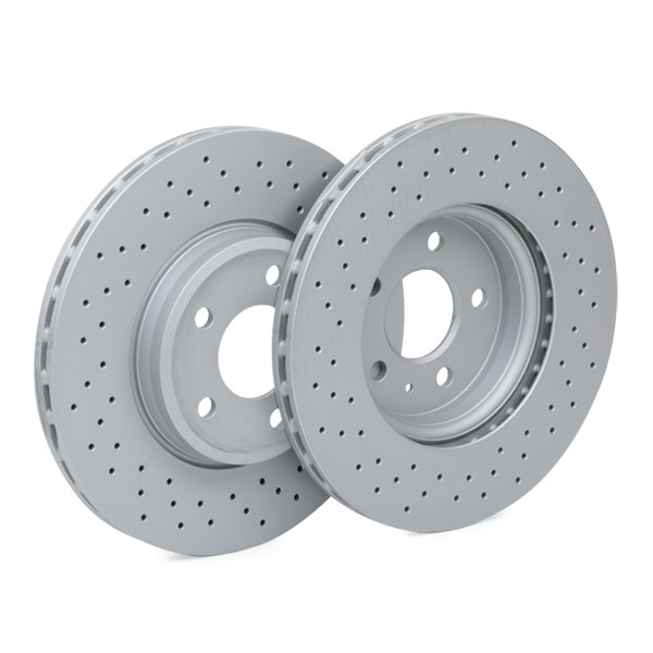 100333052 Brake disc ZIMMERMANN 100.3330.52 review and test
