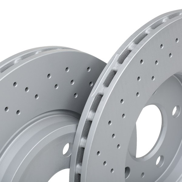 ZIMMERMANN 100.3330.52 Brake rotor 314x25mm, 6/5, 5x112, internally vented, Perforated, Coated, High-carbon