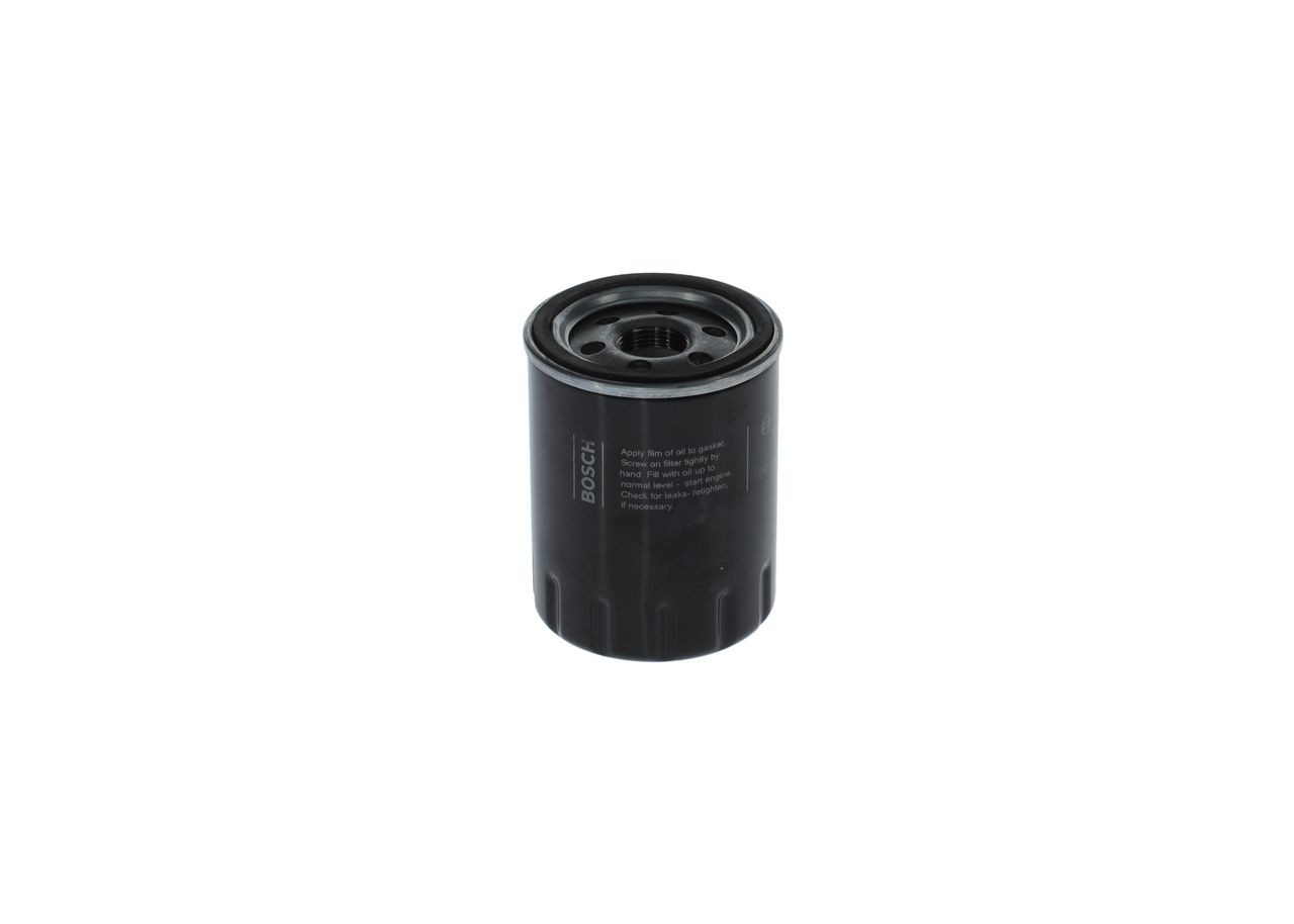F026407301 Oil filter P 7301 BOSCH M 22 x 1,5, with one anti-return valve, Spin-on Filter