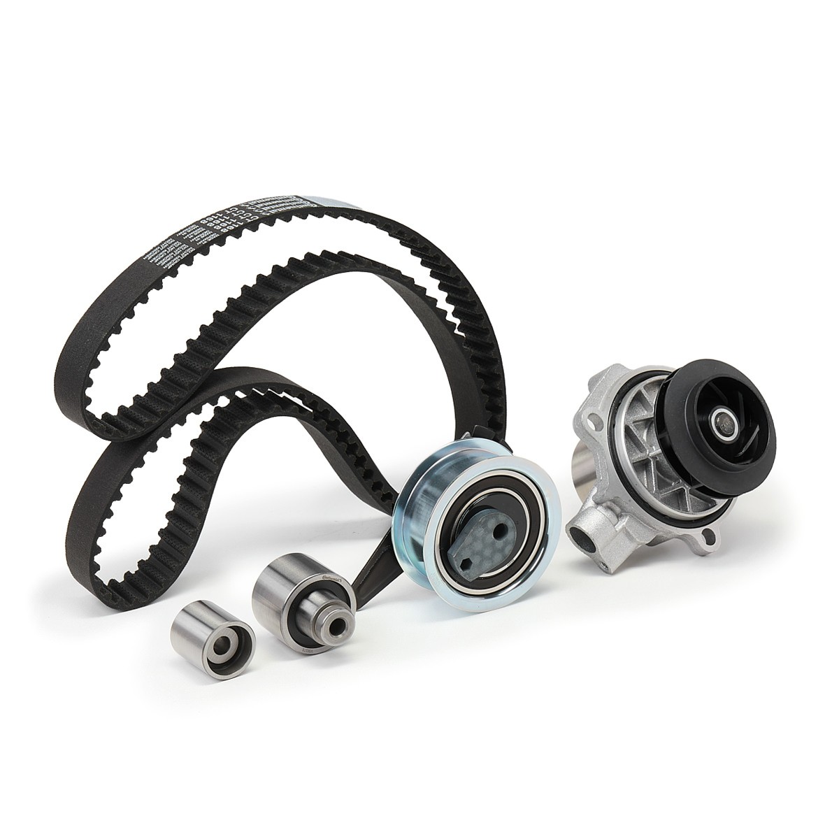 Water pump and timing belt kit CONTITECH CT1168WP9 - Volkswagen T-ROC Belts, chains, rollers spare parts order