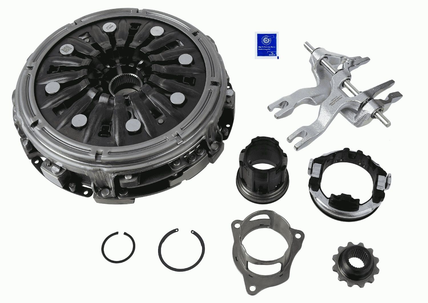 Kia PROCEED Clutch parts - Clutch kit SACHS 3000 944 001