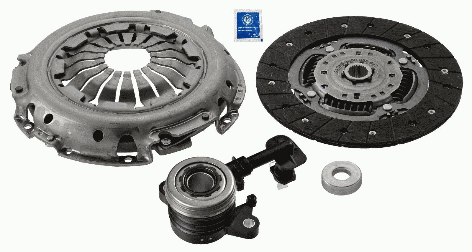 Original SACHS Clutch replacement kit 3000 990 551 for DACIA DOKKER